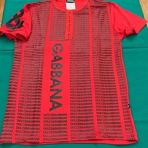 Dolce and Gabbana shirt for men and women, size small (armpit to armpit is 17”)